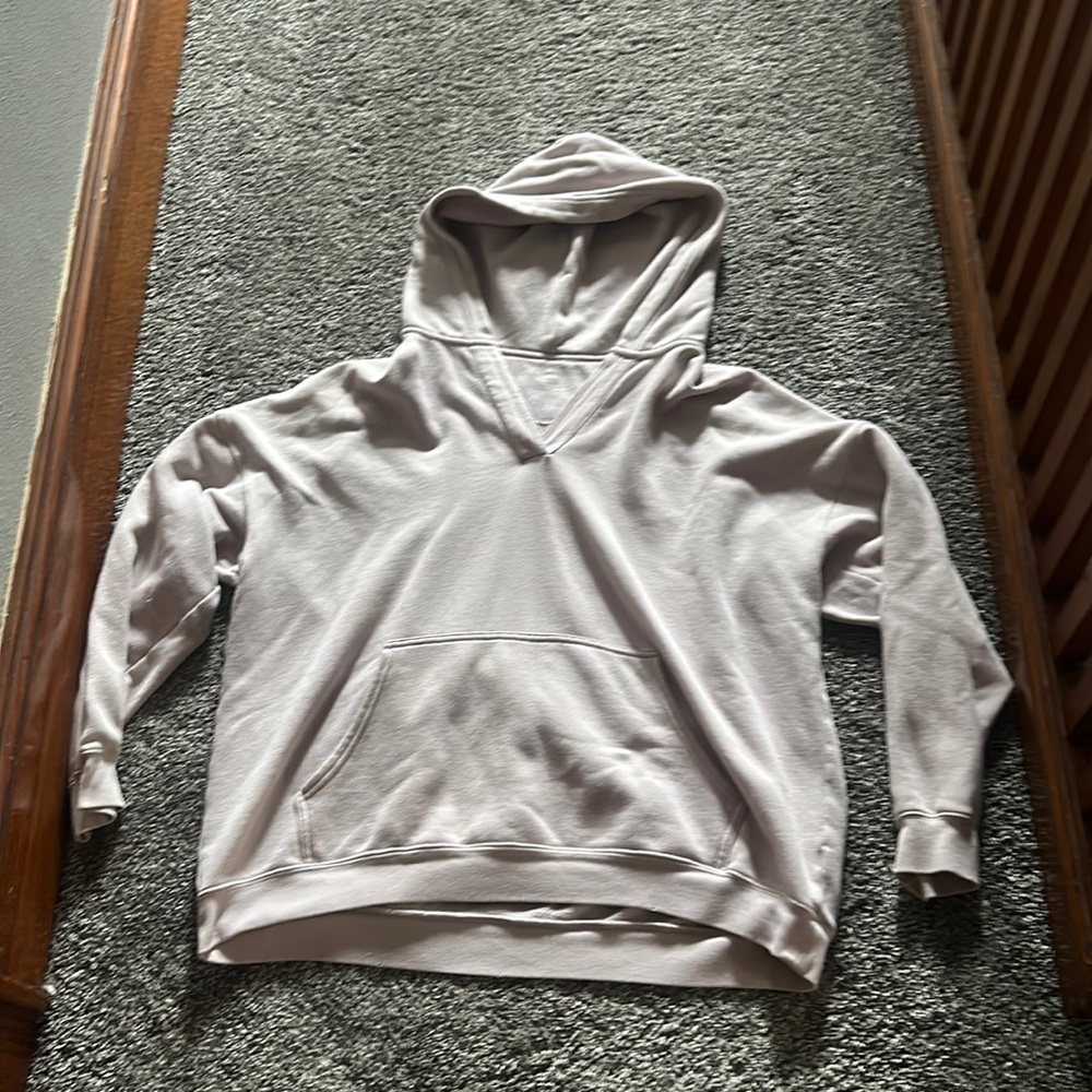 Arie oversized  hoodie baby pink medium